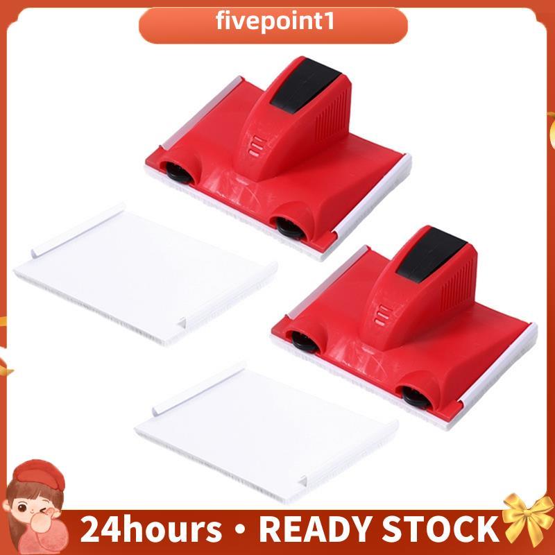 Kit De Ferramentas Paint Edger (2 Unidades)-Inclui 2 Almofadas , Aplicador De Parede Para Rodapé De Cantos De Teto