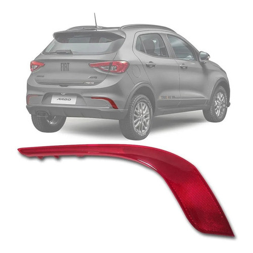 Refletor Olho Gato Direito Original Fiat Argo Todos [52045831]