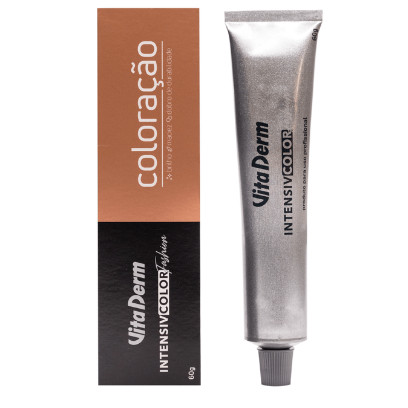 Coloração Profissional Vitaderm 60g • Com Óleo de Argan•Várias Cores • Cobre, Louro, Castanho, Preto em Oferta na Shopee