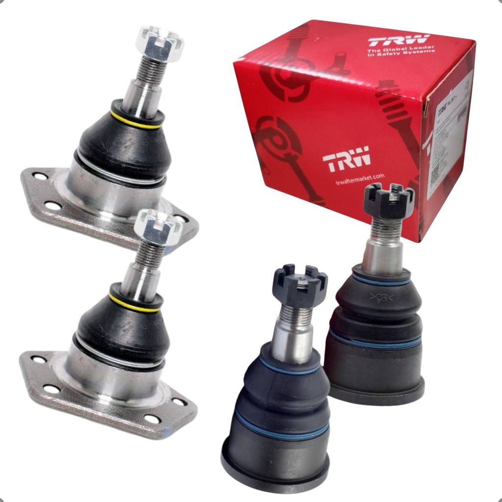 Kit 4 Pivos Superior E Inferior Suspensao Trw Gm C10 D20 Bonanza Veraneio 4 Peças