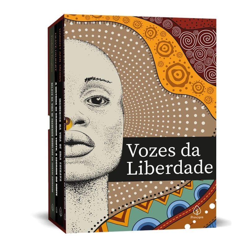 Box Vozes da Liberdade | Olive Gilbert, Frederick Douglass, Elizabeth Keckley & Harriet Ann Jacobs