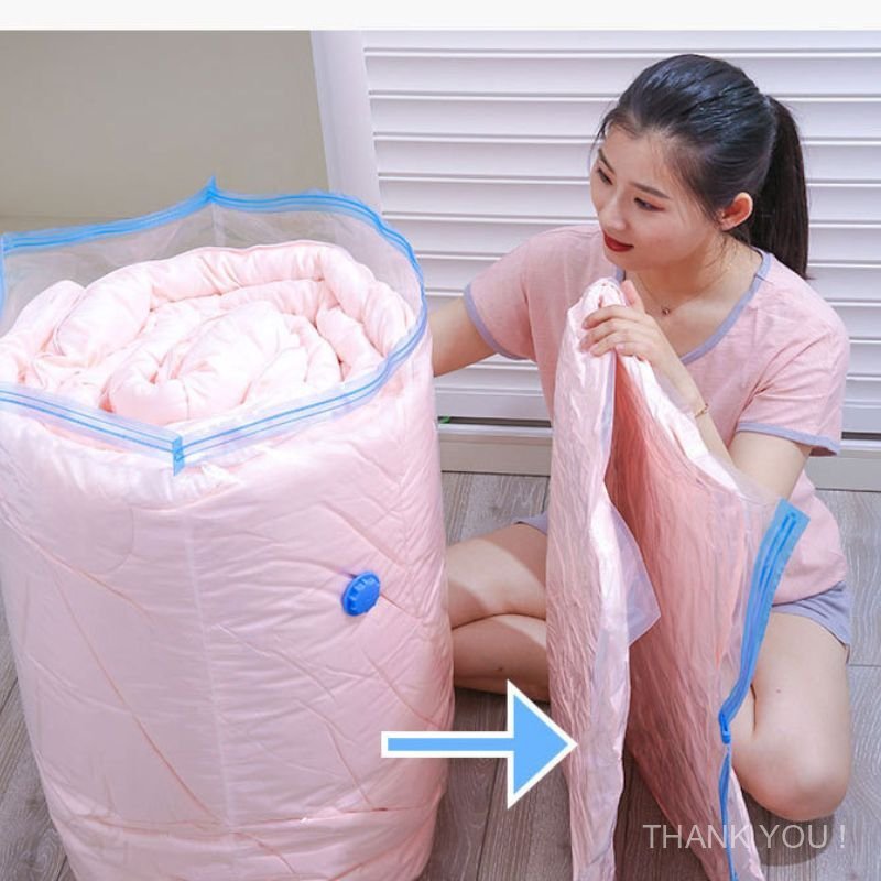 1/2/3 Conjuntos Sacos De Armazenamento A VáCuo - Economiza EspaçO, Selado E Quente, Ideal Para Edredons, Roupas, Travess