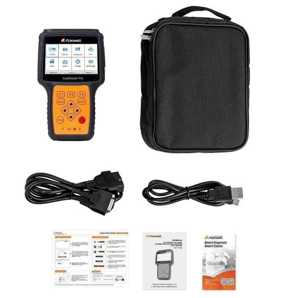 Scanner Leitor Códigos de Falhas 26 Funções Foxwell