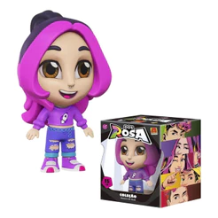 Boneca Katlen Dos Rosa Vinil Coleção 15cm Youtuber