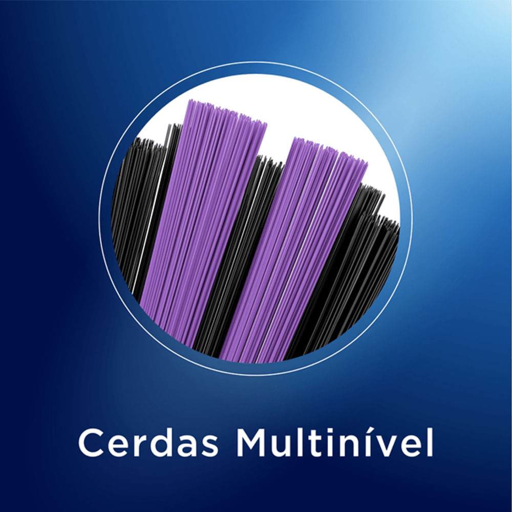Detalhes do Escova Dental Média Oral-B Complete Color Collection Clean 4 Unidades