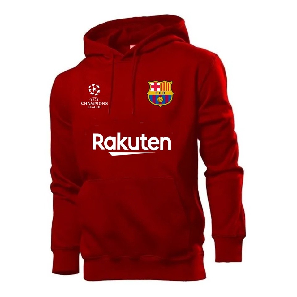 Blusa De Frio Moletom Casaco Agasalho Times Europa Barcelona