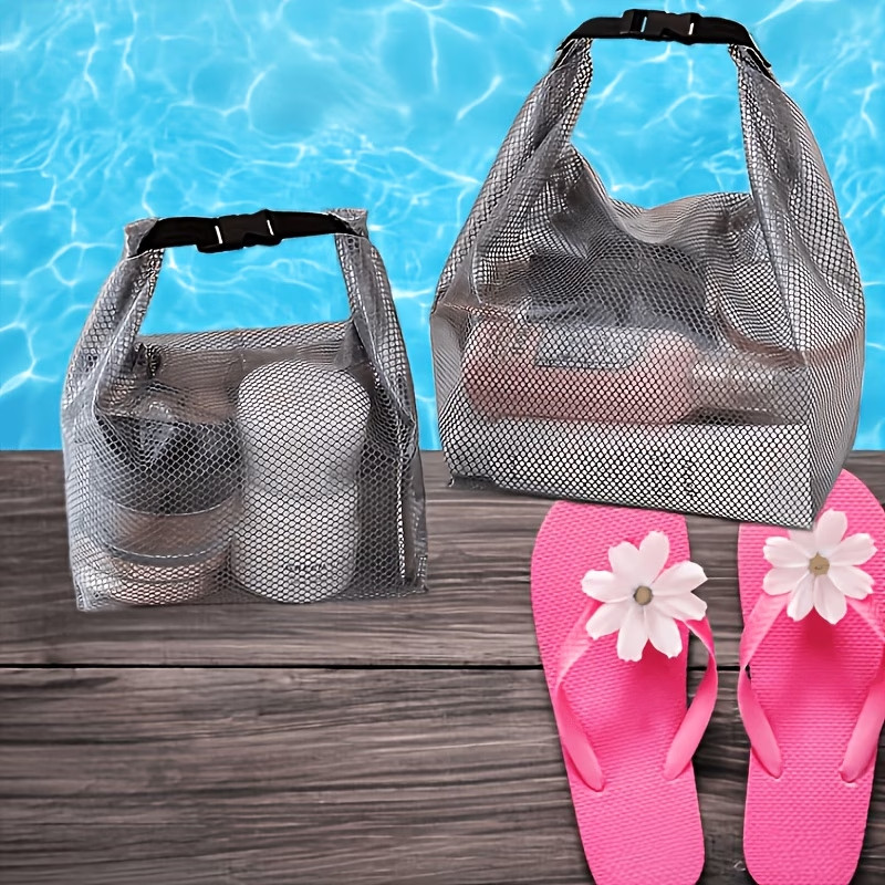 1 Pc Feminino Portátil Grande Capacidade Transparente Cosméticos Saco De Armazenamento À Prova Dwaterproof Água