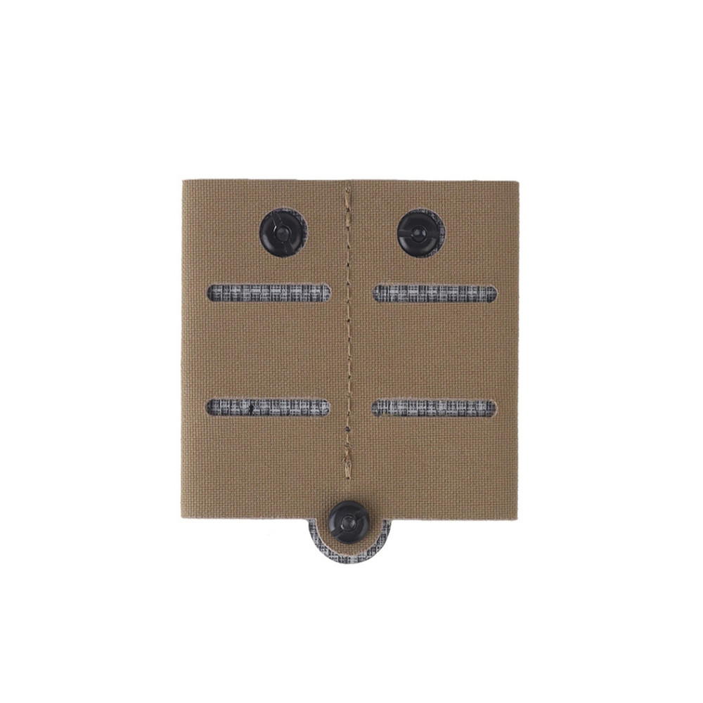 Fivela tática de liberação rápida, placa de conexão de afundamento QLS, adaptador MOLLE de liberação rápida, acessórios