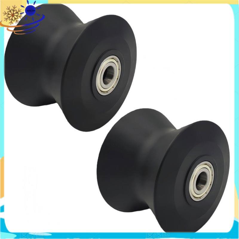 [Le's Shop] Pacote Com 2 238880 Rolo Elíptico Da Perna , Peça Elíptica Do Instrutor Equipamento Aptidão Roda Substituiçã