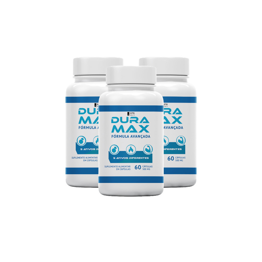 DURA MAX 60 CÁPSULAS ORIGINAL POTENCIA MAX ENVIO JÁ