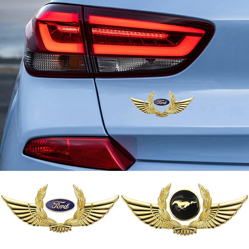 Adesivo e Decalque Decorativo para Carro com Logo Ford para Mustang 2015, Kuga, Mondeo, Ranger, Focus Mk7, Transit, Expl