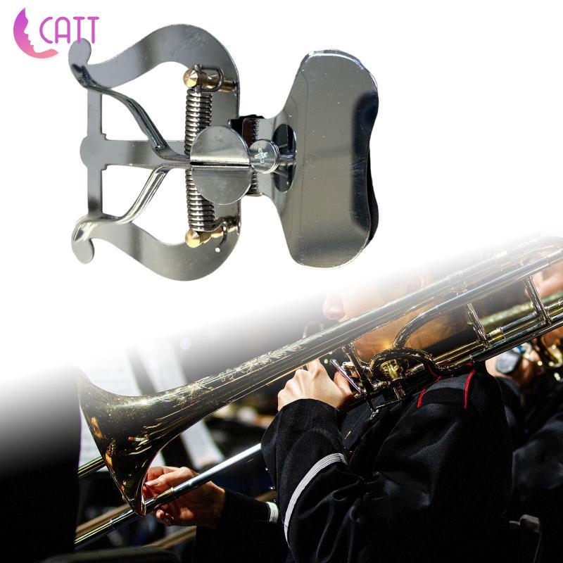 [Dadada2] Clipe De Música Para Trombone , Lira De Marcha , Suporte De Folha De Metal , Braçadeira De Instrumento Univers