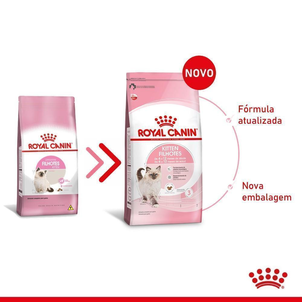 Ração Seca Royal Canin Filhotes para Gatos Filhotes com até 12 meses de Idade 1,5 Kg