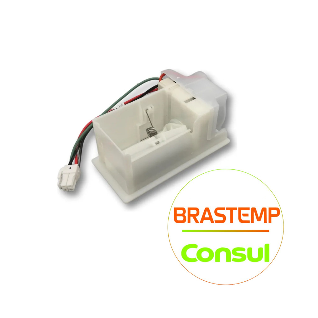 DAMPER ELETRÔNICO REFRIGERADOR BRASTEMP ORIGINAL W11022993 127V - BRE80 - BRE85 - BRM39 (DEMAIS MODELOS NA DESCRIÇÃO)
