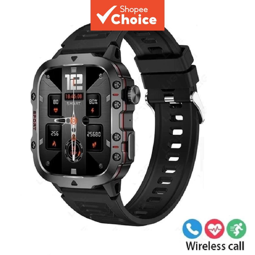 Esporte 2026 Smartwatch Relógio Inteligente À Prova D'água 420mah Monitor De Saúde Masculino