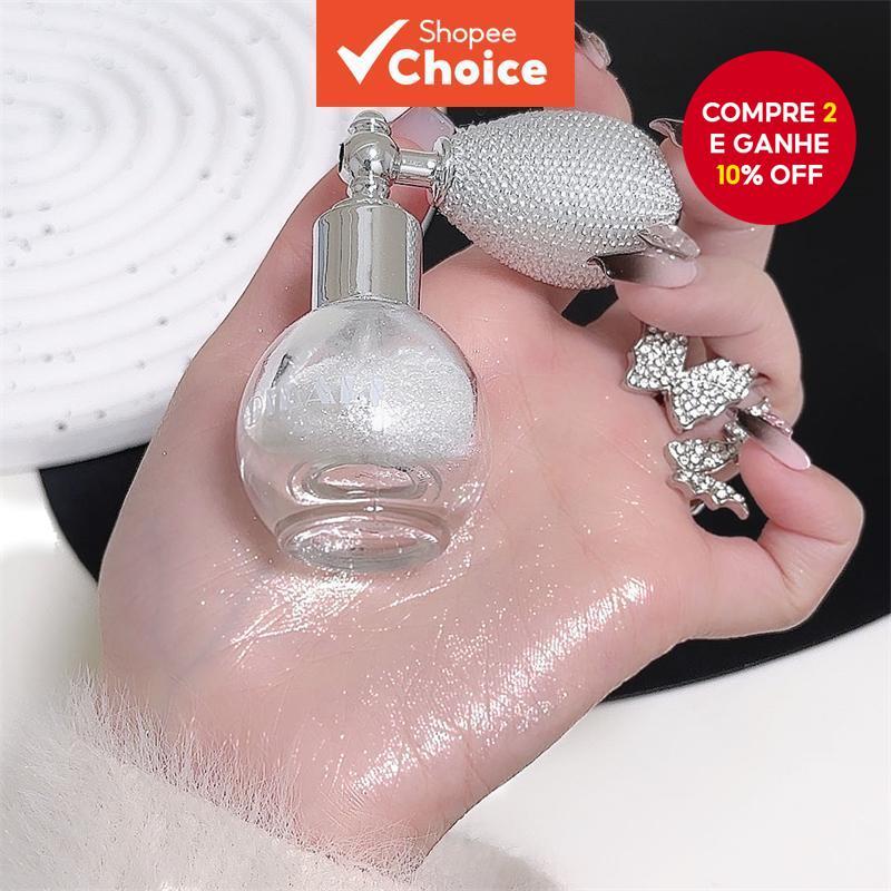 Spray Iluminador Para Rosto E Corpo Em Pó Clareador em Oferta na Shopee