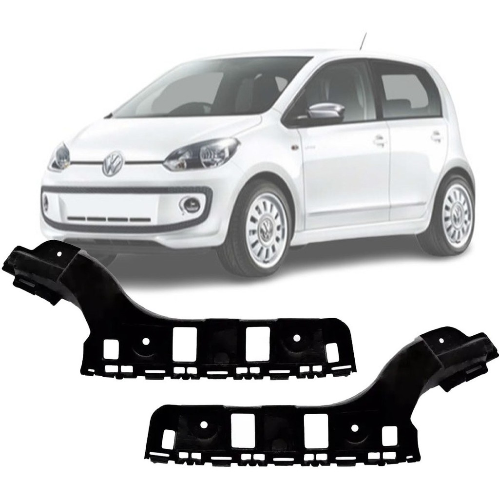 Par Guia Parachoque Traseiro Vw Up/Tsi 2014 2015 2016 2017 2018 2019 2020 2021 2022