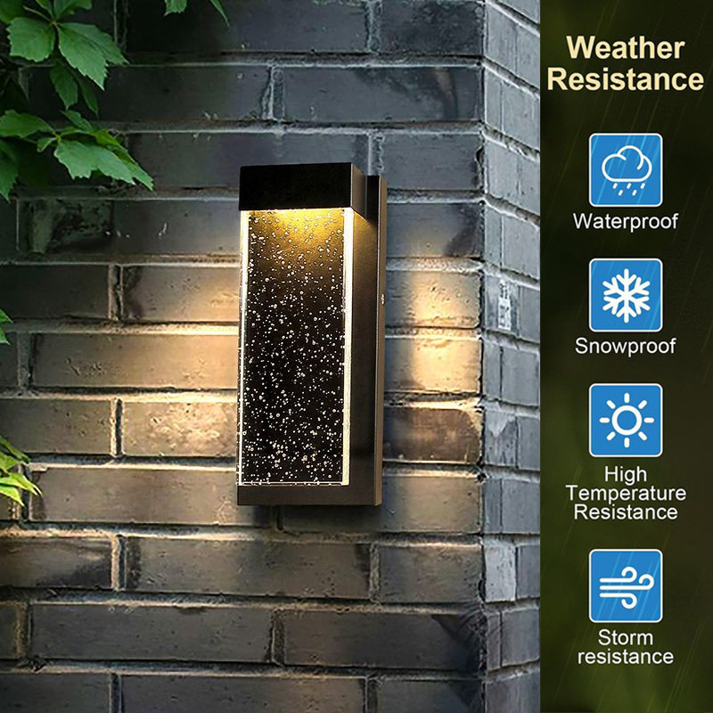 Vintage Luminária Externa De Parede Luminária De Jardim/Corredor /Varanda