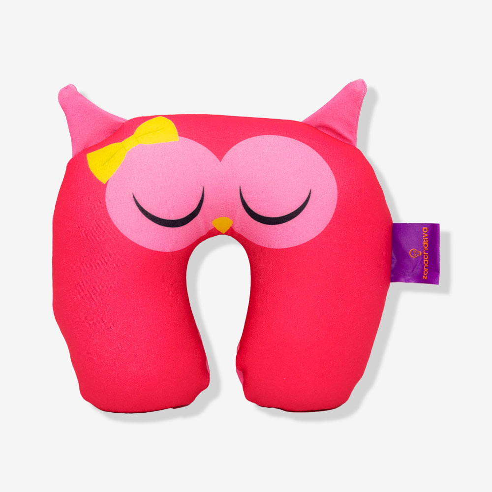 Almofada Pescoço Infantil 1 a 3 Anos Coruja – Zonacriativa em Oferta na Shopee