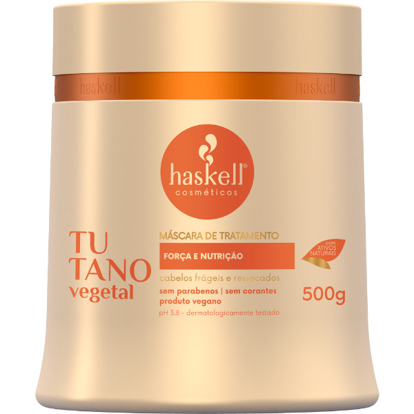 Máscara Tutano 500gr Haskell | Nutrição e Hidratação para Cabelos Frágeis e Ressecados em Oferta na Shopee