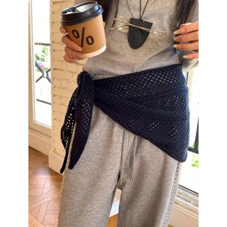 Lenço Bandana Tricot Ponto Croche Tendência Verão em Oferta na Shopee