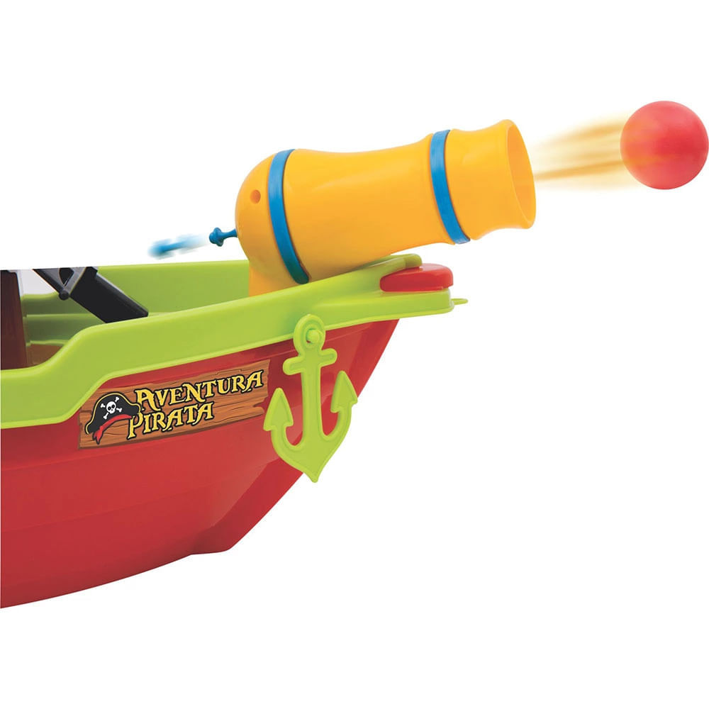 Detalhes do Barco Aventura Pirata Mercotoys