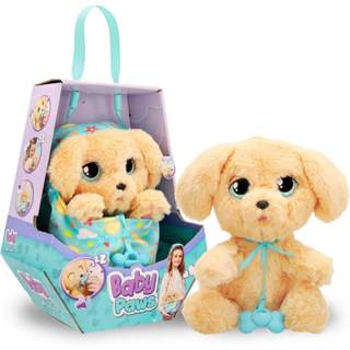 Pelúcia Baby Paws Labrador com Bolsinha - Multikids em Oferta na Shopee