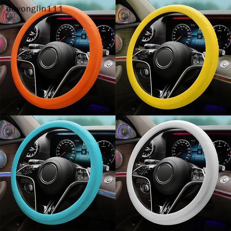 (duyonglin111) Capa Protetora Antiderrapante De 1 Peça Universal Para Volante De Carro De Silicone Macio E Inodoro Prote