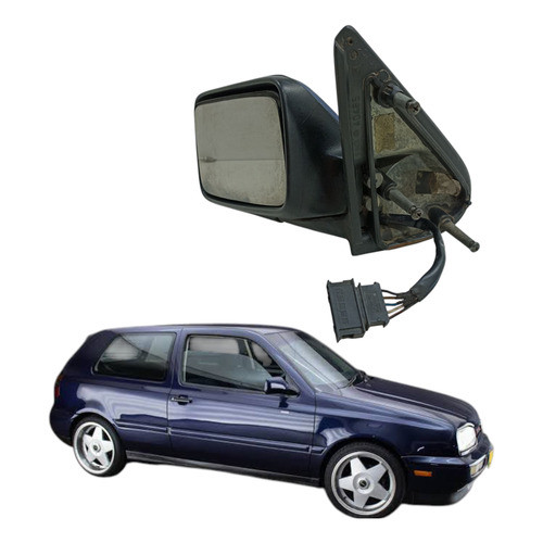 Retrovisor Esquerdo Eletrico Golf Mk3 2 Portas