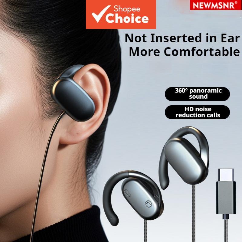 Fones De Ouvido Newmsnr 7.1 Som Surround Virtual Com Fio HiFi Qualidade De ENC Fone Redução De Ruído Estéreo De Karaokê 