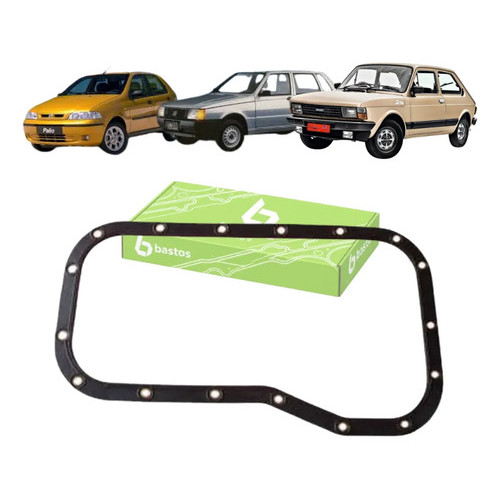 Imagem Junta Carter Cortiça Fiat 147 Uno Palio 1.0 1.5 8v Fiasa