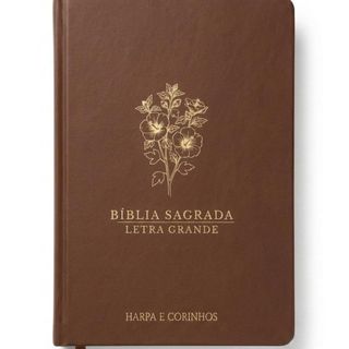 Bíblia Sagrada | ARC Letra Grande | Com Harpa | Palavras de Jesus em Vermelho | Buquê