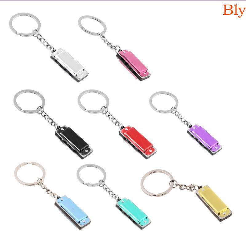 Bly Colorido Gaita Chaveiro Instrumentos Musicais 8 4 Buracos Chaves Presentes Para Chir