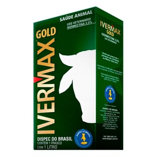 Vermífugo Dispec Ivermax Gold 1 Litro em Oferta na Shopee