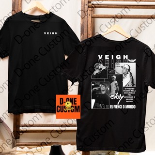 Camisa Camiseta Veigh Album Novo Eu Venci o Mundo Taylor Mônaco Trap Rap HipHop Rapper Exclusivo