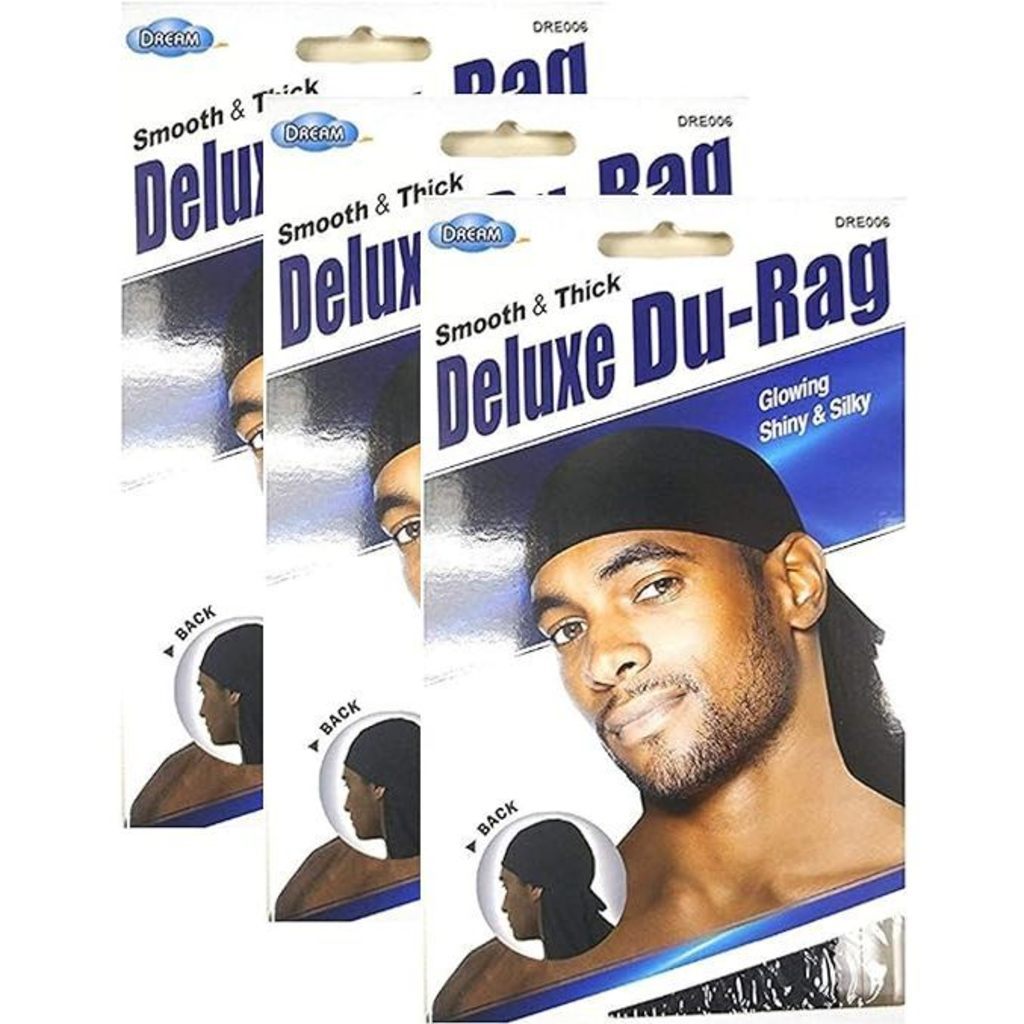 kit 1 e 3 Bandana Durag Waves Touca Afro De Cetim em Oferta na Shopee