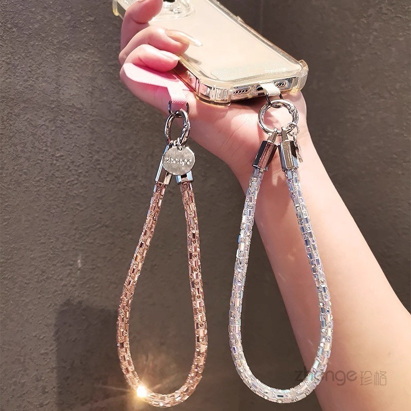 Cordão De Telefone Celular universal anti-Perda com brilho De Mão em Oferta na Shopee