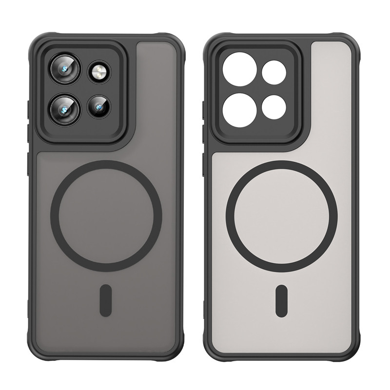 Para Motorola MOTO Edge 60 NEO/50 , S50 Caso ELVEV Duro PC Fosco Sentir Sucção Telefone Capa