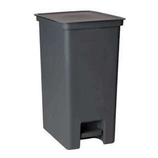 Lixeira Banheiro Cozinha Escritorio Pedal 20 Litros Chumbo em Oferta na Shopee