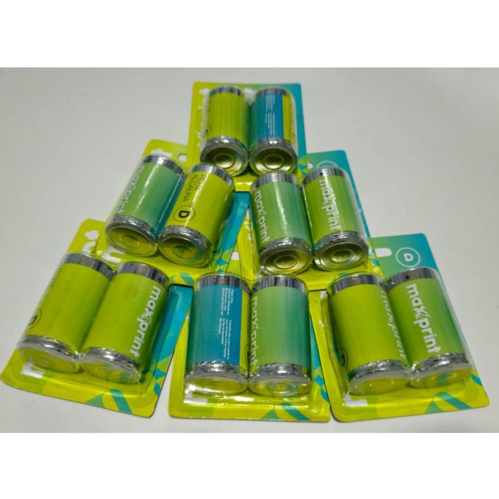 Kit 2 Pilhas D Alcalinas Bat. Para Controle e Eletrônicos