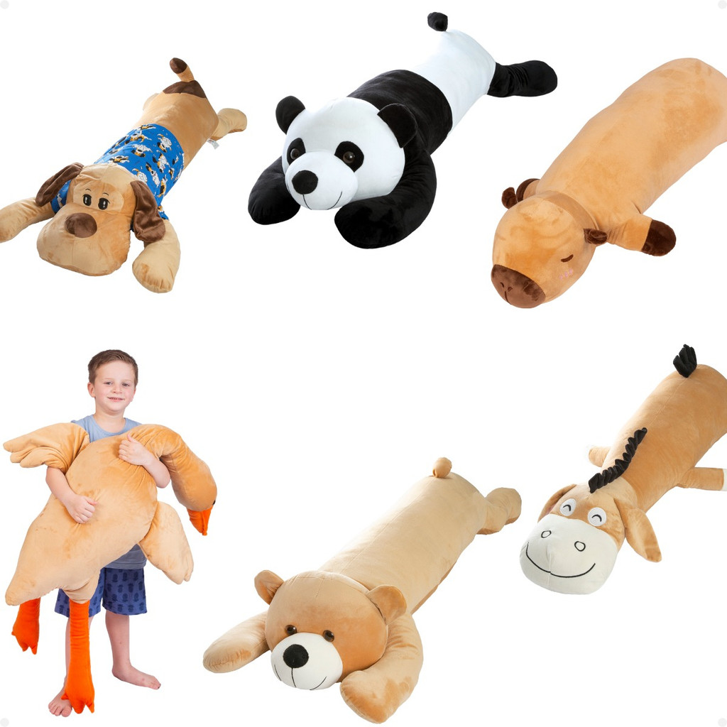 Xuxão Animais Pelúcia Gigante Infantil Travesseiro Antialérgico