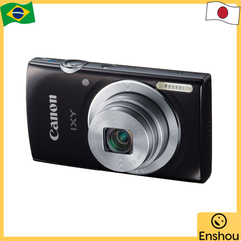 [USED]Do Japão [USADO] Câmera digital Canon IXY 120 Óptica 8x Zoom Preto IXY120 (BK)