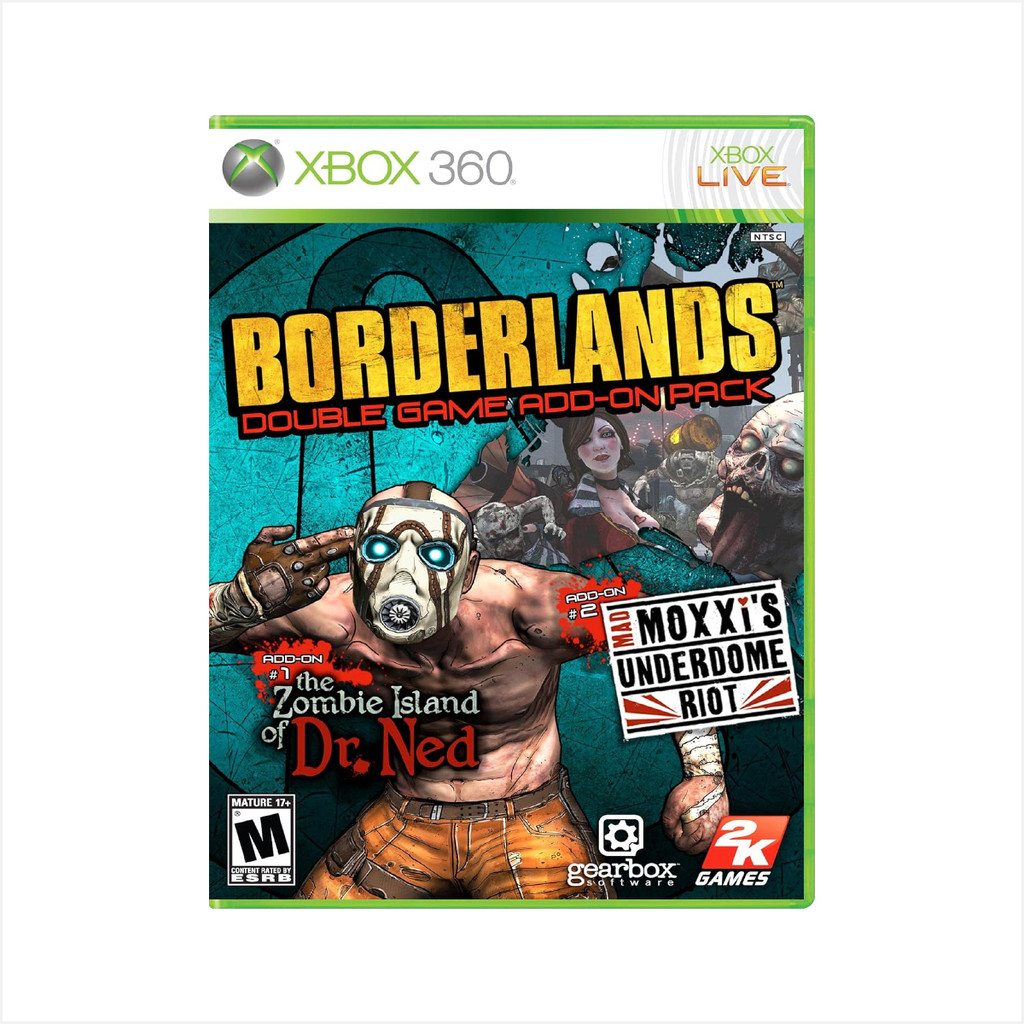 Jogo Borderlands Double Game Add-On Pack - Xbox 360 - Usado