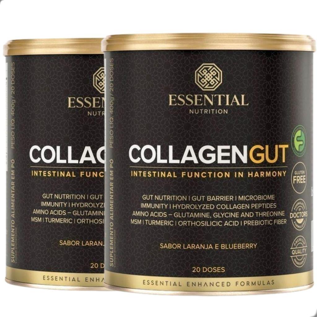 Kit 2x Collagen Gut Intestino 400g - Essential Nutrition