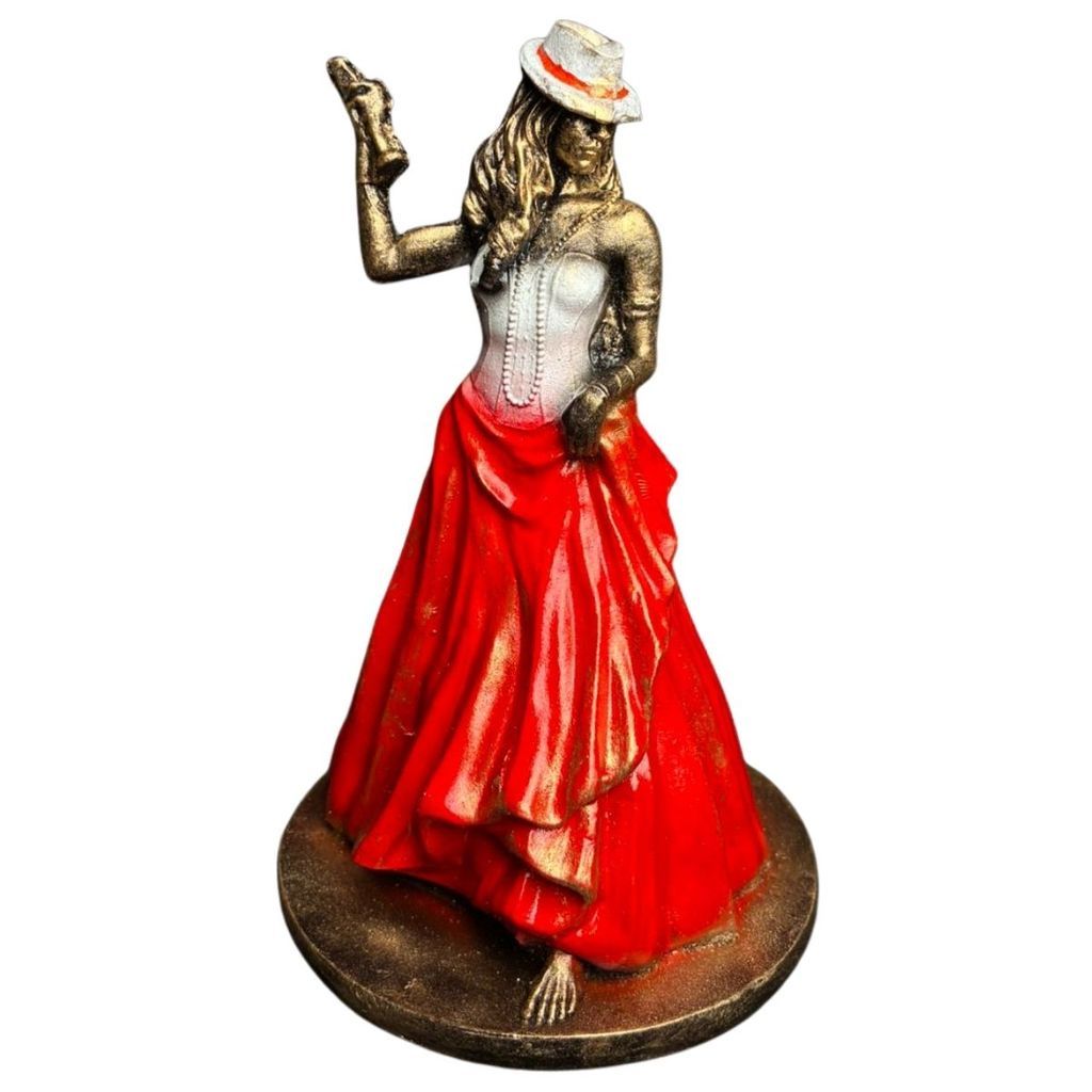 Maria Navalha Saia (V) (D) 13 cm - Umbanda Candomble