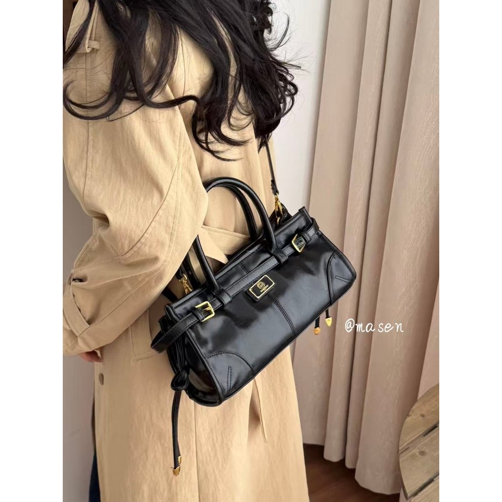 Masen Garfield Family Co-Branded High-End Light Luxury All-Match Commuter Bolsa Bolsa de Ombro