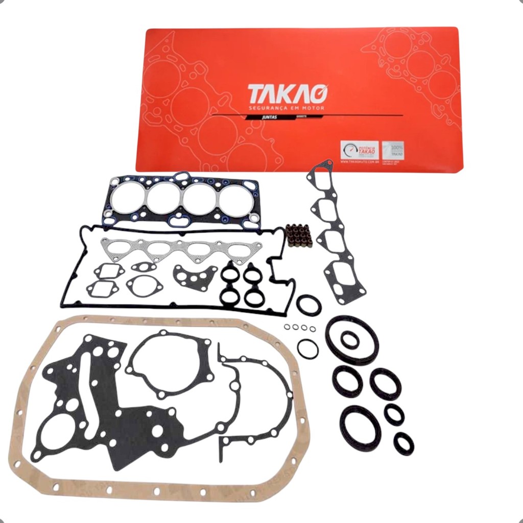 Jogo Juntas Motor Completo Mitsubishi Eclipse Galant 2.0 16V 4G63 4G63T Fibra 1987-1992
