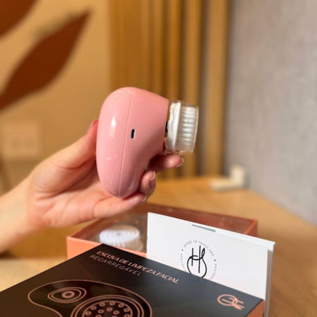 Escova Esponja De Limpeza Facial Eletrica Recarregável S1011