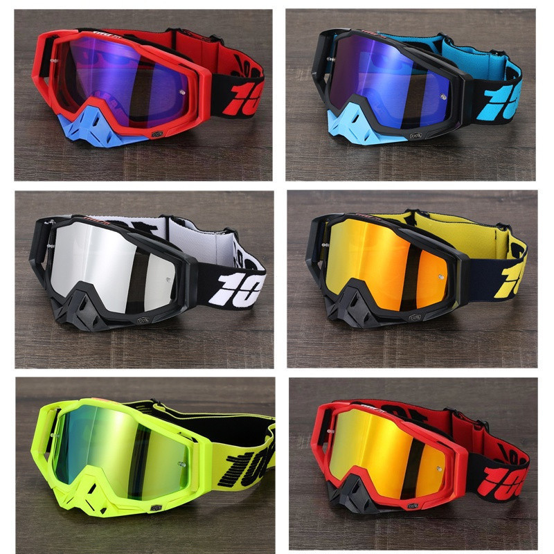 Adequado para corridas off-road de motocicletas, ATV, MX, MTB, óculos à prova de vento para atividades ao ar livre &- *