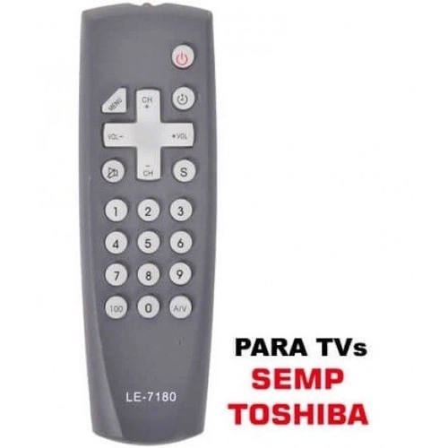7180 Controle Remoto Semp Toshiba Toda Linha Lumina Line Tv Tubo